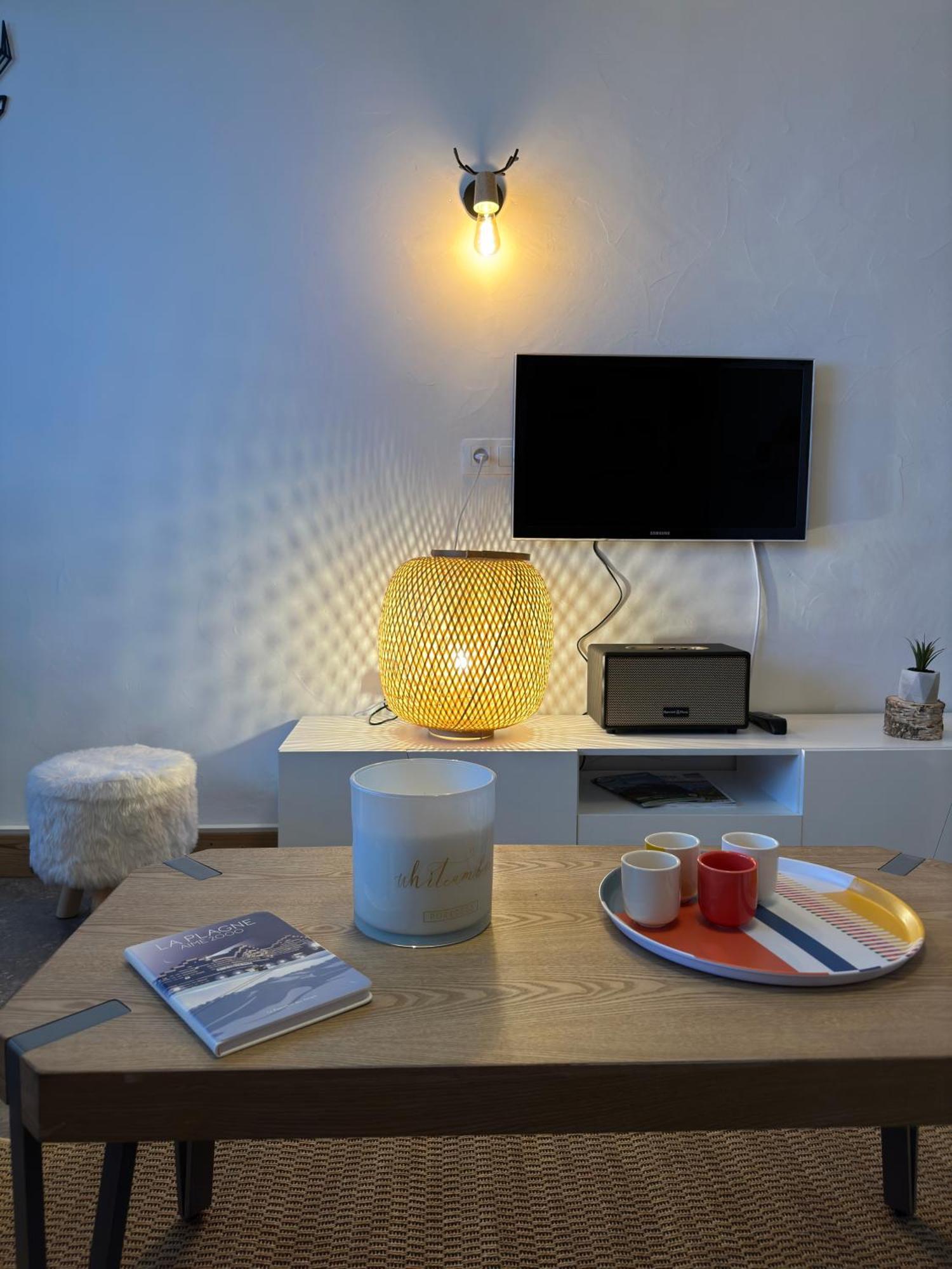 Paquebot Des Neiges - Appartement 4 Personnes - Vue Mont Blanc La Plagne Zewnętrze zdjęcie