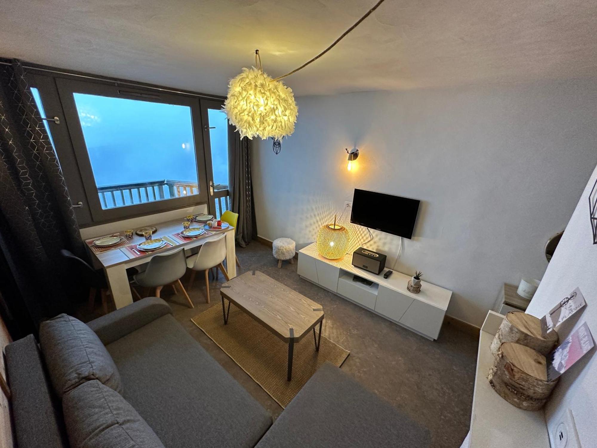Paquebot Des Neiges - Appartement 4 Personnes - Vue Mont Blanc La Plagne Zewnętrze zdjęcie